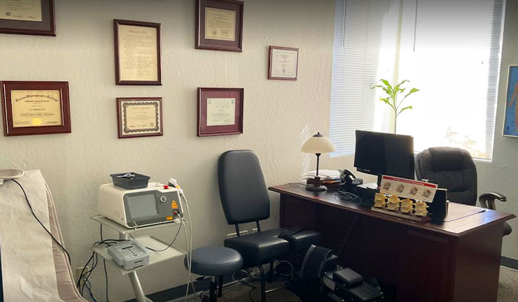 South Bay Wellness Center's treatment room