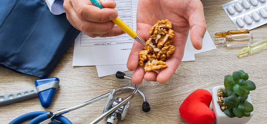 Patient receiving Nutritional Therapy as part of the neuropathy treatment protocol at South Bay Wellness Center in San Jose